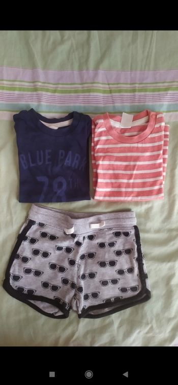 Lot vêtements été H&M 6-9 mois