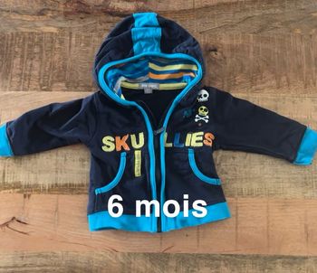 Gilet zipé 6 mois