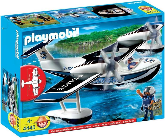 Playmobil 4445 City action Policiers et Hydravion