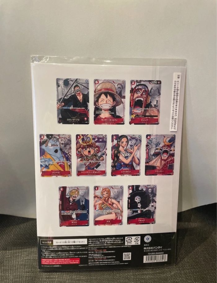 One Piece card game premium card collection 25th anniversaire édition japonais neuf scellé - photo numéro 2