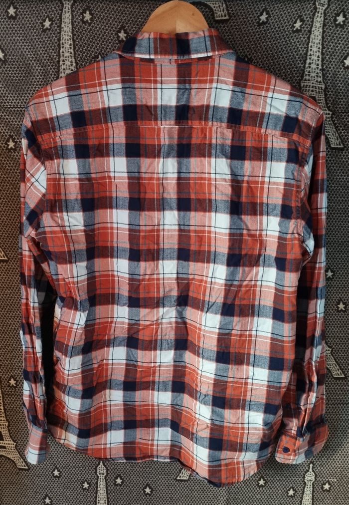 Chemise à carreaux manches longues taille S comme neuf - photo numéro 5