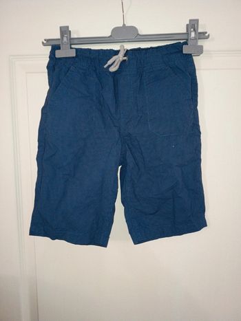 Short bleu palomino taille 134