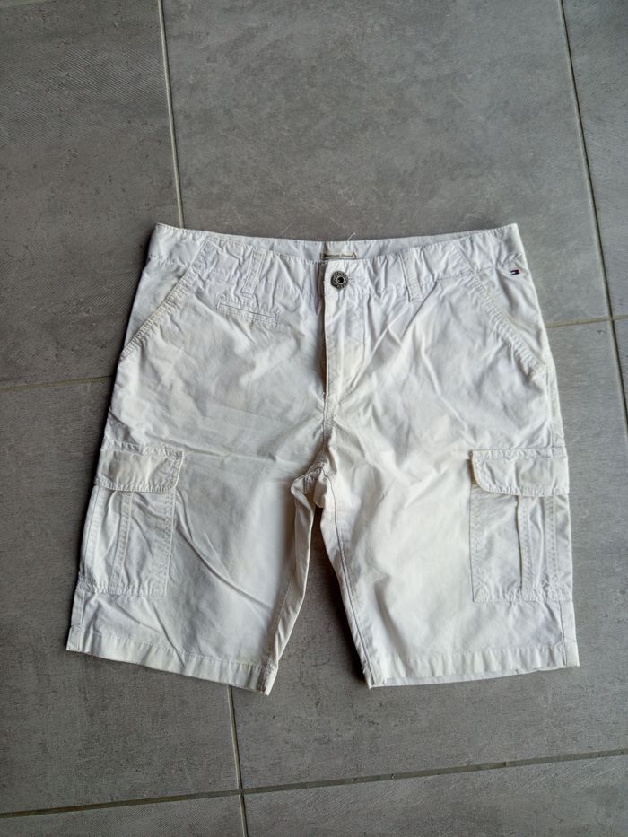 Short a poches blanc Tommy Hilfiger S