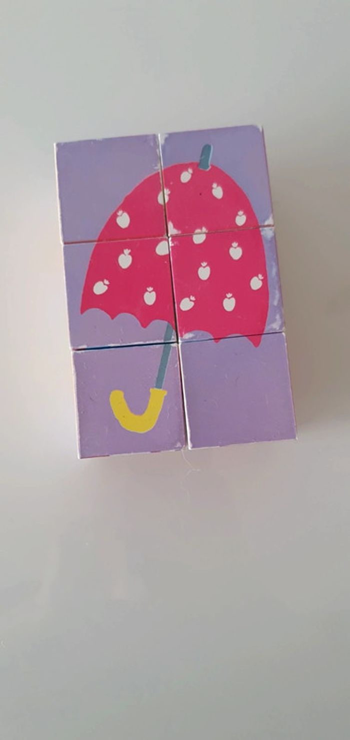 Cube bois Puzzle - photo numéro 4