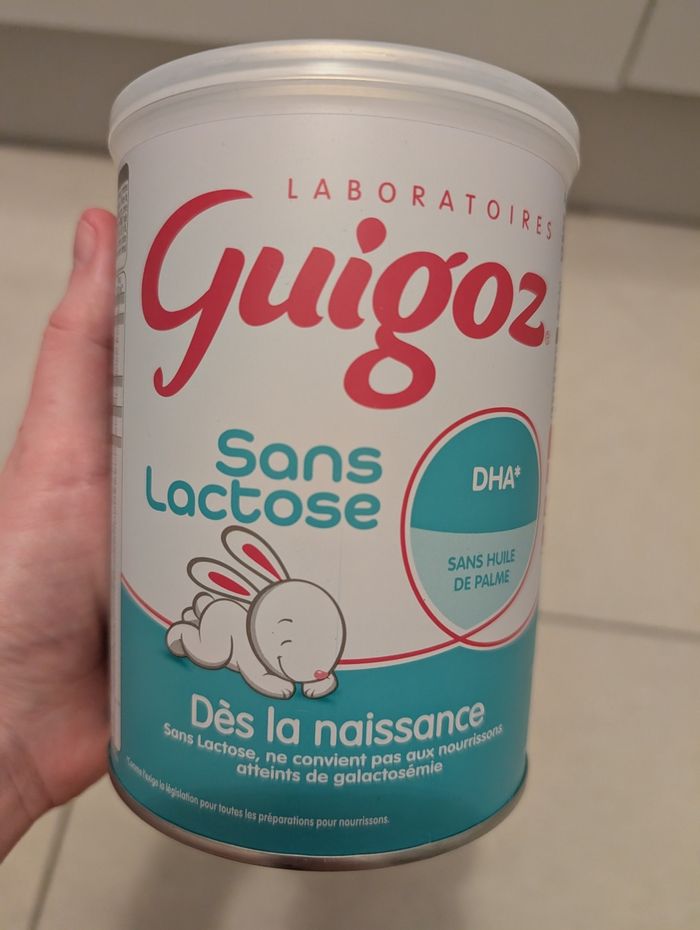 Lot de 2 boîtes de Guigoz sans lactose - photo numéro 2