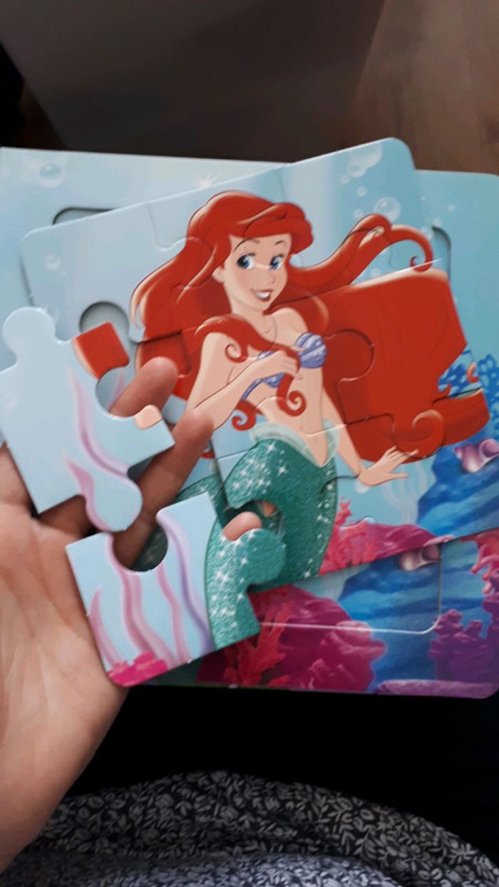 Livre puzzle Disney - La petite sirène - photo numéro 3