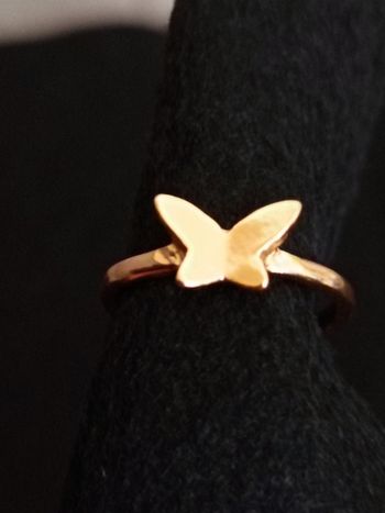 Bague papillon taille 51