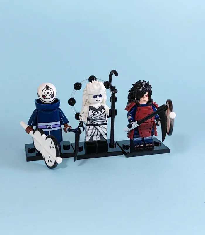Naruto la grande guerre ninja - lot de 11 mini figurines au format Lego - photo numéro 4