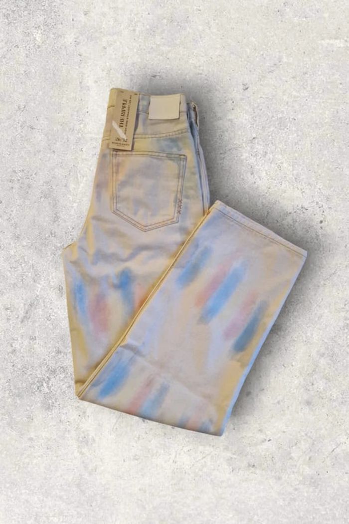 Jean Scotch & Soda droit taille haute blanc "the ripple" taille 26/32 - photo numéro 3