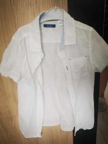 Chemise manches courtes Obaibi 8 ans.