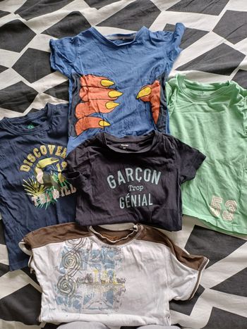 Lot t-shirt 4 ans