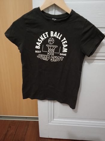 Tee-shirt Kiabi noir et blanc