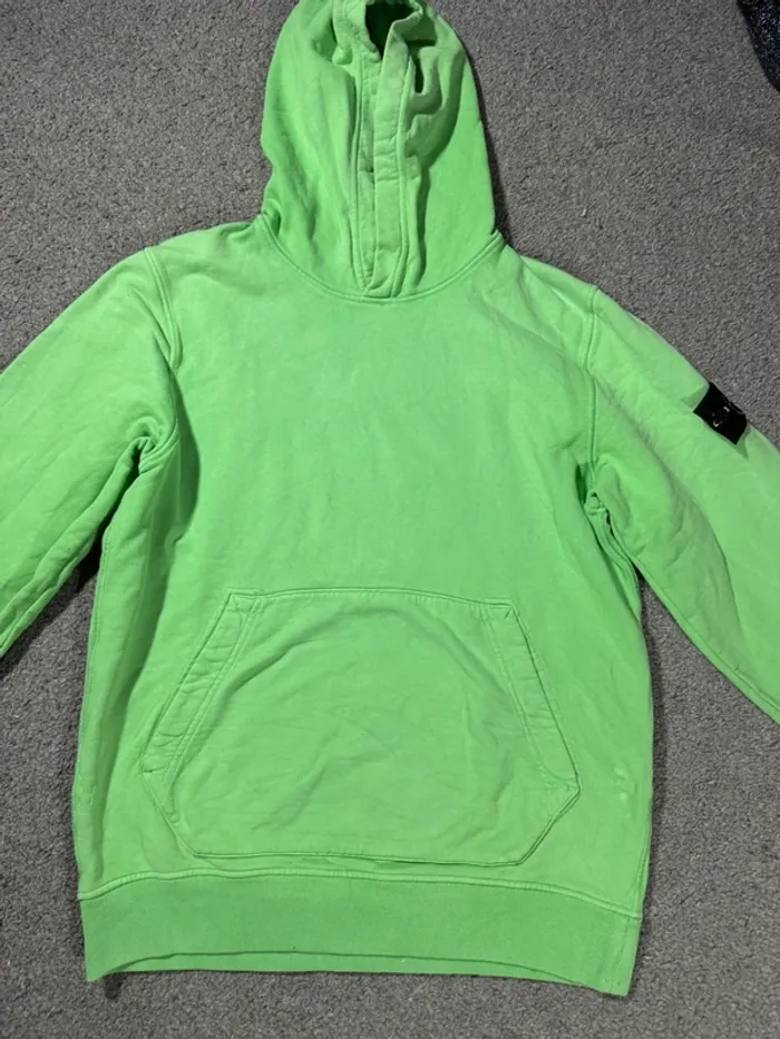 Sweat Stone island Vert - photo numéro 5
