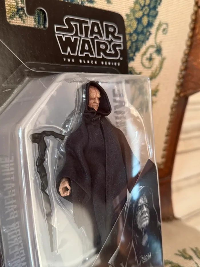 NEUF Figurine Star Wars Black Séries 15cm Empereur Palpatine Côté Obscur Skywalker - photo numéro 2