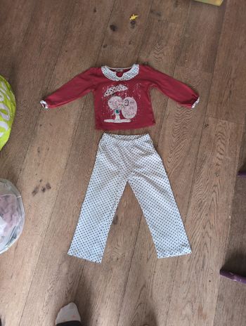 Pyjama 3 ans coton manches longue