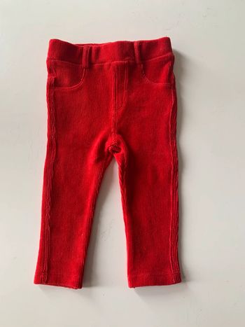 Pantalon rouge Dpam 6 mois
