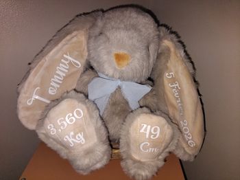 Peluche naissance 