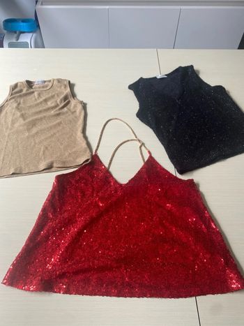 Lot de 3 hauts fêtes