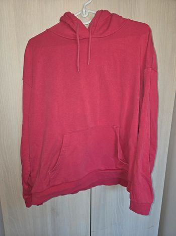 Sweat a capuche rose