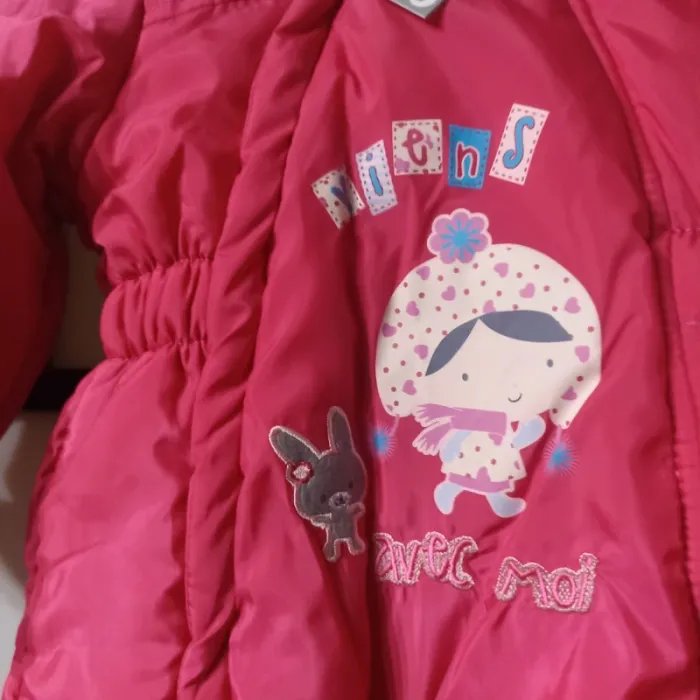 Combinaison fuchsia 18 mois - photo numéro 2