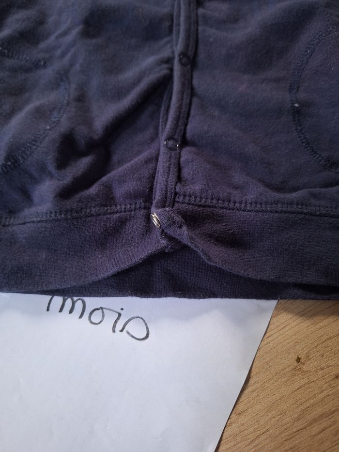 Lot vestes zippée à capuche 18 mois garçon - photo numéro 4