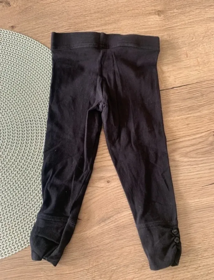Lot de 5 leggings multimarques fille 12mois - photo numéro 19