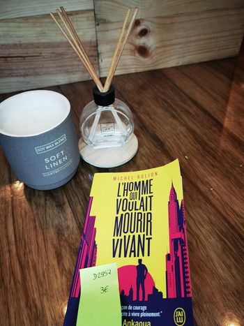 D2957 - livre "L'homme qui voulait mourir vivant"