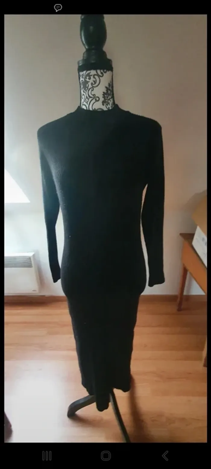 Robe pull moulante