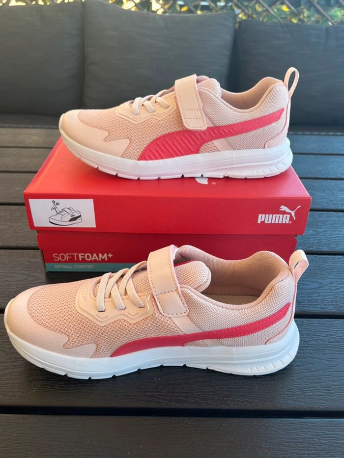 Baskets , Puma , Enfants , Roses , Neuves , Taille 35 - photo numéro 2