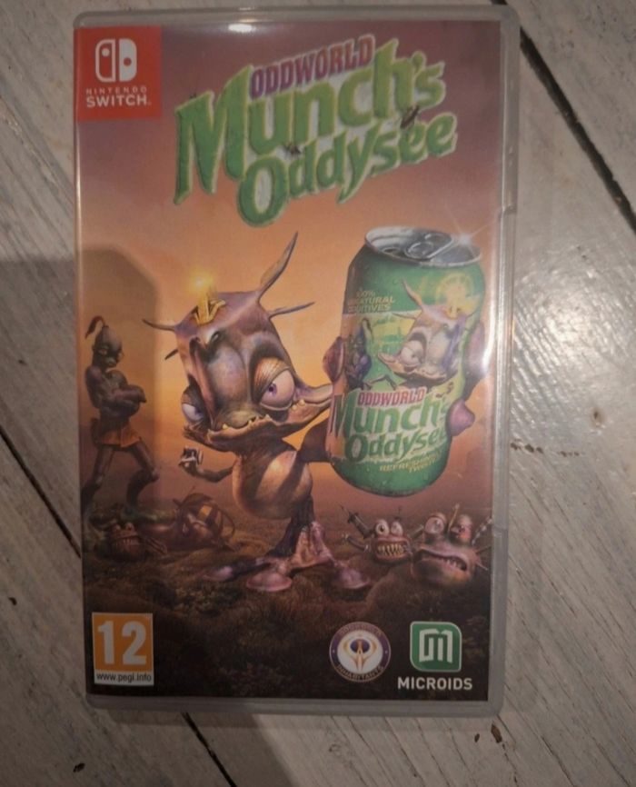 Jeu  switch munch's oddysée