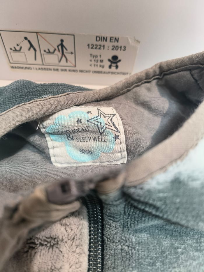 Gigoteuse turbulette nuages 12-24 mois mixte - photo numéro 2