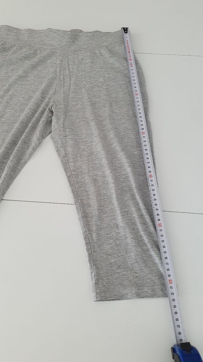 Legging court gris In Extenso en M - photo numéro 2