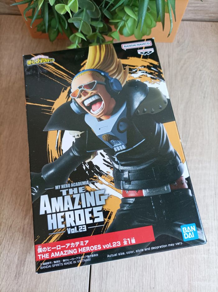 Figurine Present Mic Banpresto Amazing Heroes My Hero Academia - photo numéro 5