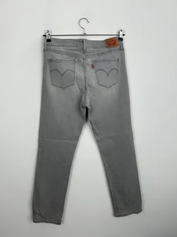 Jean Levi's Femme Gris W32 L32 | 314 Shaping Straight | Taille FR42 | Très Bon État BP59