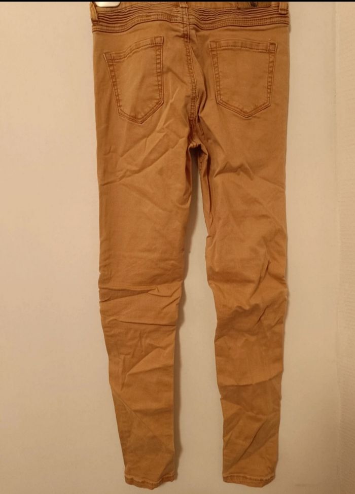 Pantalon Moutarde Megusto Denim – Taille 36 (S) - photo numéro 4