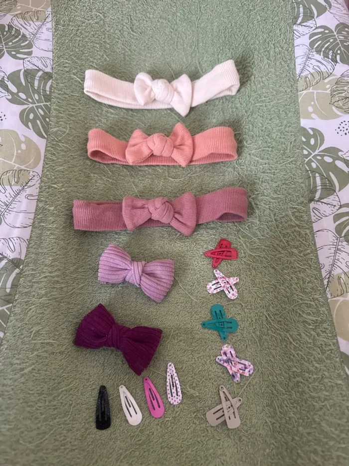 Lots accessoires cheveux