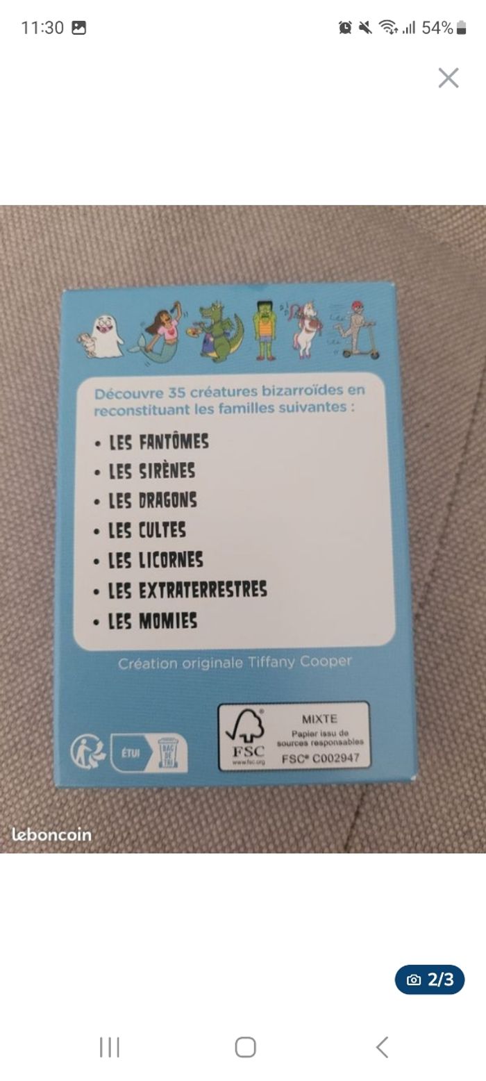 Jeu des 7 familles - photo numéro 2