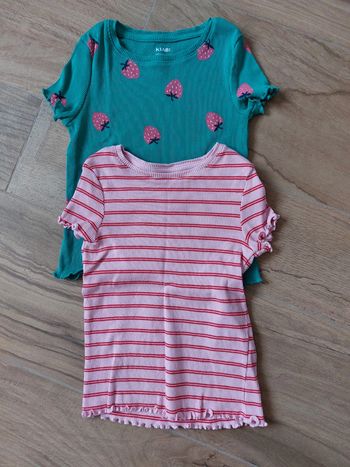 2 tee-shirt kiabi fille 6 ans