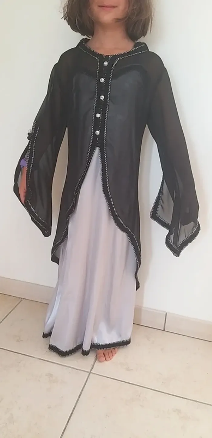 Robe caftan oriental 7/8 ans