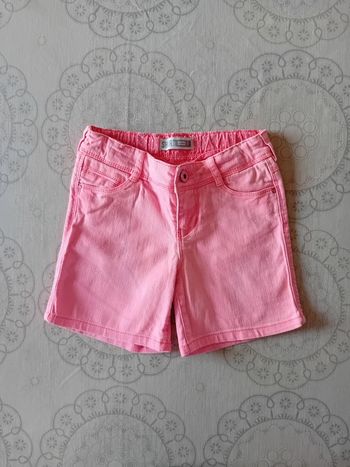 Short rose okaidi 9 ans