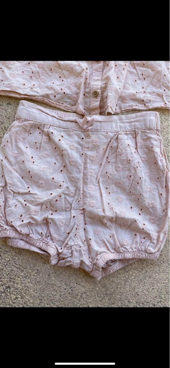 Ensemble brodé rose H&M - photo numéro 3