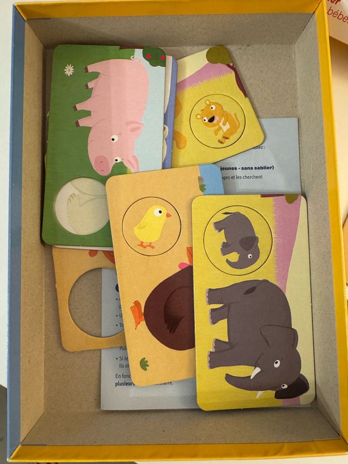 Jeu « La petite école, mamans et bébés animaux ». À assembler. Marque Nathan - photo numéro 4