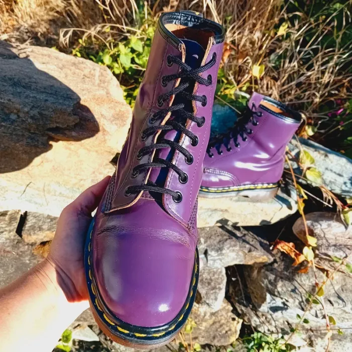 Dr. Martens made in England violet UK6 39 - photo numéro 6