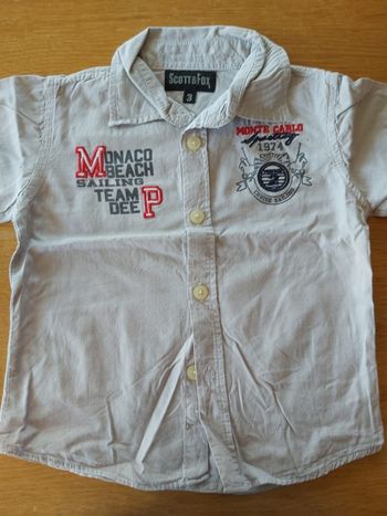 Chemise 3 ans
