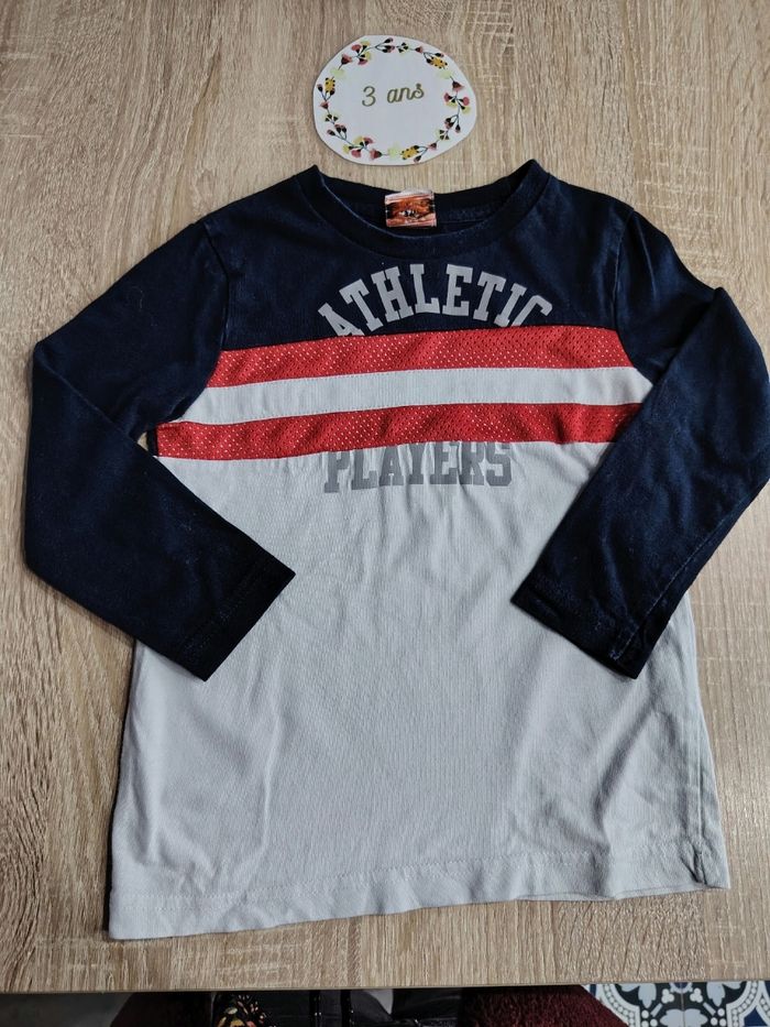 Lot de 3 t-shirts manches longues garçon 3ans tao,in extenso,nerf - photo numéro 8