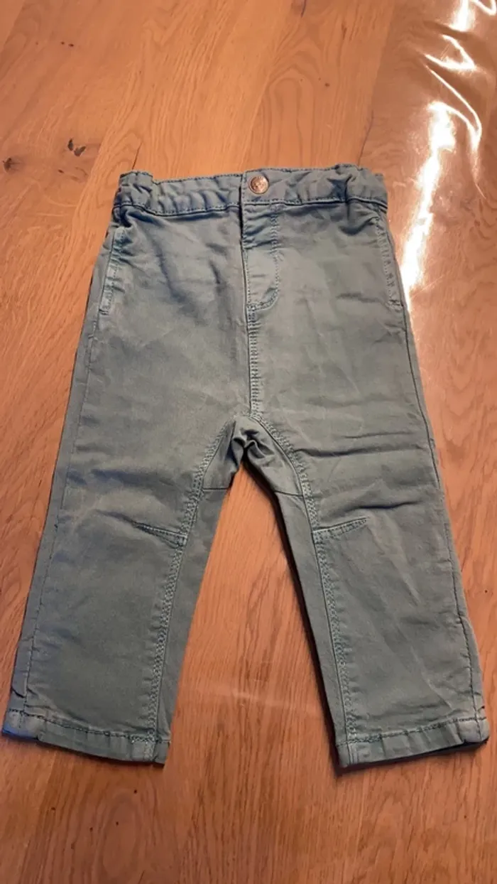 Jean bleu turquoise