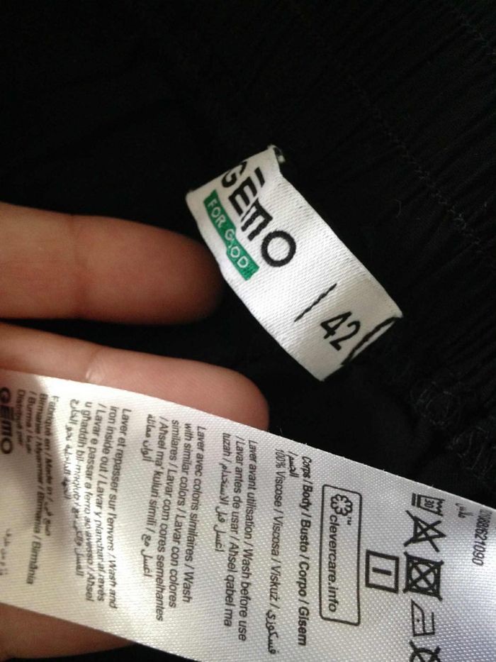 Pantalon taille haute jambes larges gemo 42 - photo numéro 8