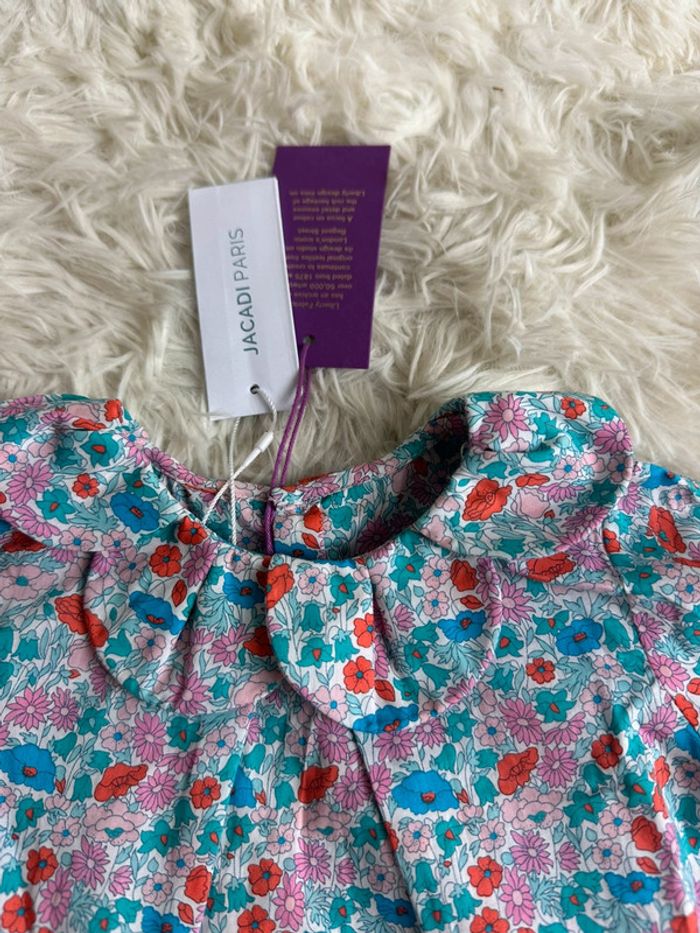 Blouse liberty Jacadi taille 12 mois - photo numéro 2