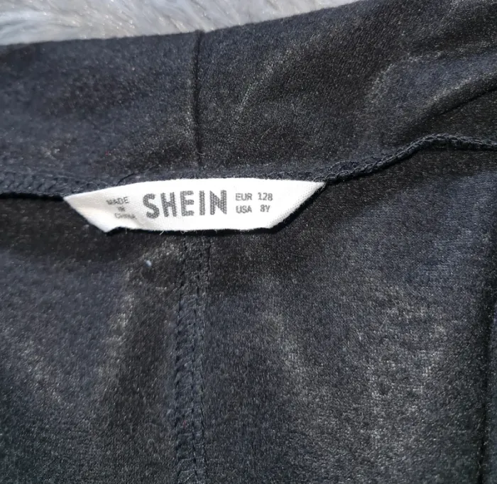 veste noire simili cuir PU fille 8 ans - photo numéro 7