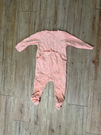 Pyjama rose saumon Minnie Disney baby 9M